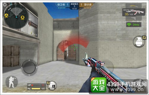 CF手游沙漠灰地图攻略