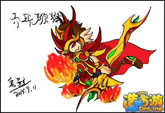 洪荒大劫篇鼠绘帅气六耳猕猴-4399鬼影