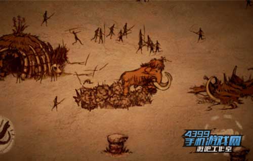 猛犸象;岩洞壁画2