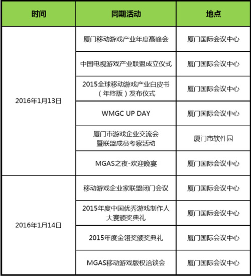 MGAS同期活动