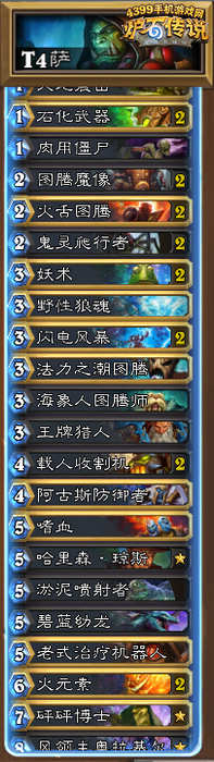 炉石传说T4萨