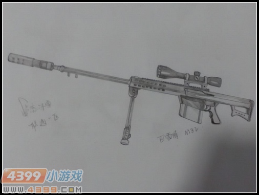 生死狙击巴雷特M82