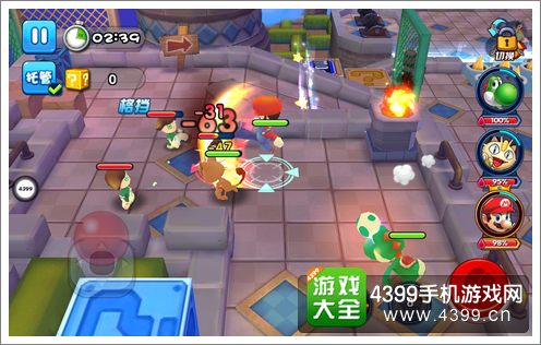 明星大乱斗3D触屏操作