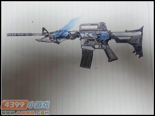 生死狙击玩家手绘—毁灭大炮