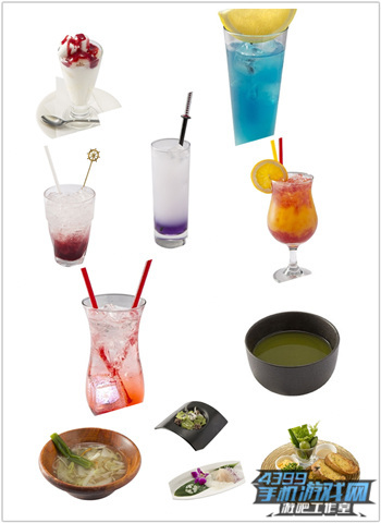 卡普空咖啡厅菜品照合集