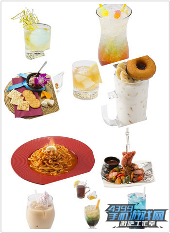 卡普空咖啡厅菜品照合集