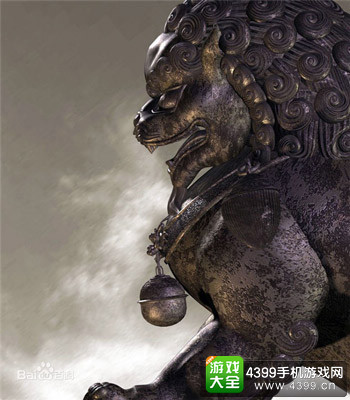 陈大钢作品《铜狮》