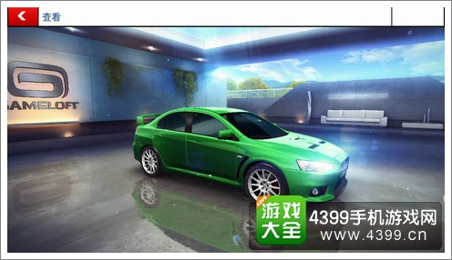 飙车8D车三菱Lancer Evolution X图片