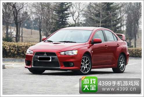 飙车8D车三菱Lancer Evolution X实车
