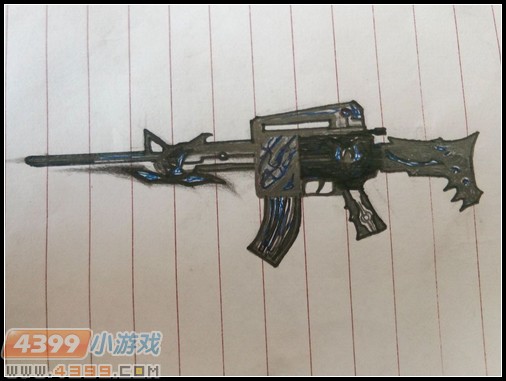 生死狙击玩家手绘—黑骑士
