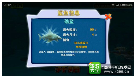 饥饿的鲨鱼礁鲨