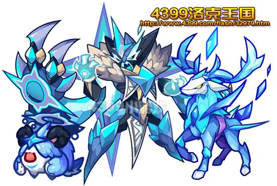 洛克王国雪国精灵