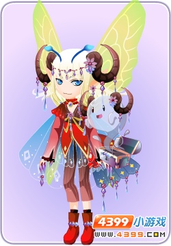 小花仙恶魔召唤使套装 男