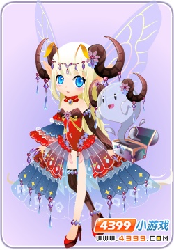 小花仙恶魔召唤使套装 女