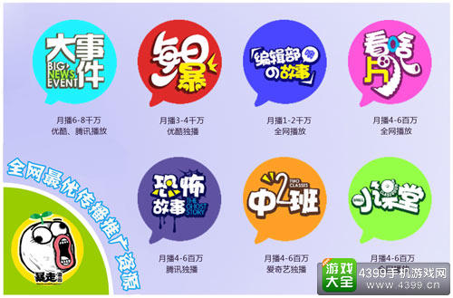 暴走全网推广资源