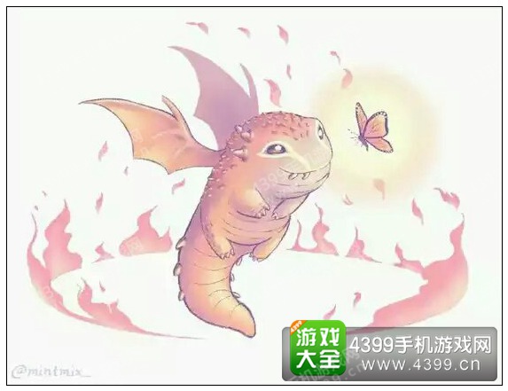 呆萌的小火龙