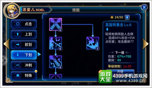 苍翼之刃诺爱尔技能加点