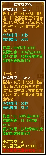 龙斗士毁灭者格林机关炮