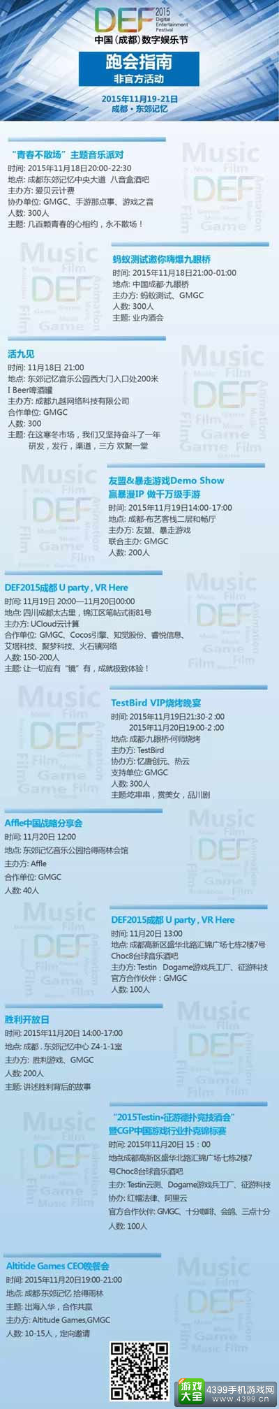 DEF2015跑会指南