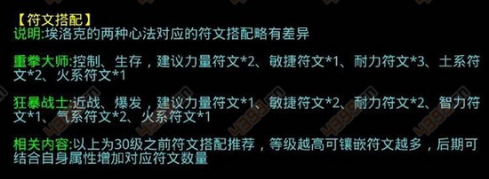 时空之刃埃洛克符文搭配攻略