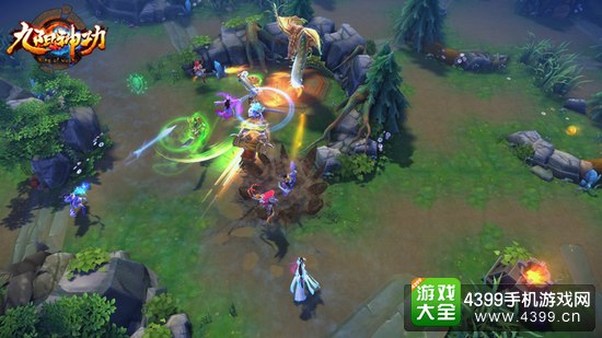 九阳神功手游5V5“大龙”处激战
