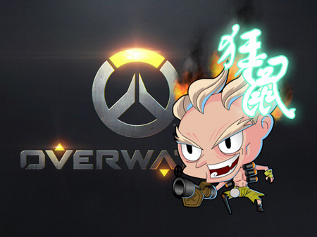 守望先锋英雄手绘