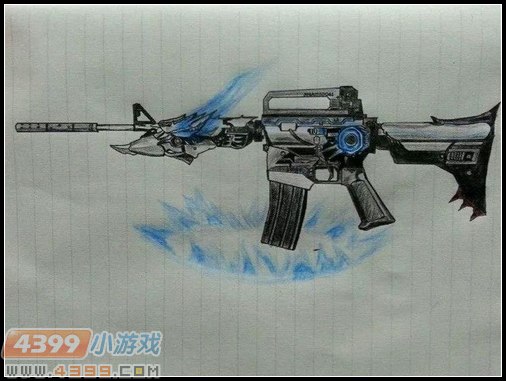 生死狙击玩家手绘—雷神