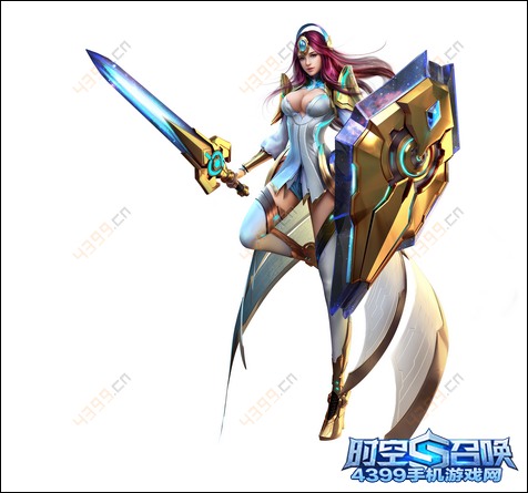 时空召唤战争女神雅典娜原画