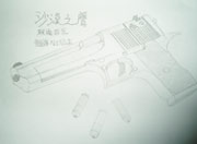 生死狙击手绘—帅气的沙漠之鹰