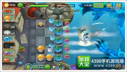 植物大战僵尸2天空之城第25关攻略 僵尸博士超级大鸟