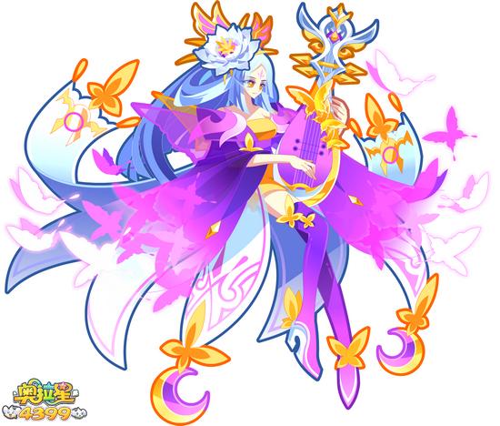 奥拉星幻舞貂蝉大图赏析