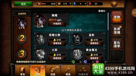 圣骑士之歌宠物