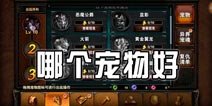 圣骑士之歌哪个宠物好 新手宠物怎么选
