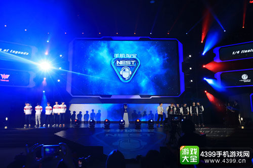 NEST2015揭幕战WE对阵IG