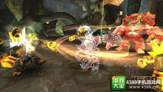 狂暴战士之强力群攻