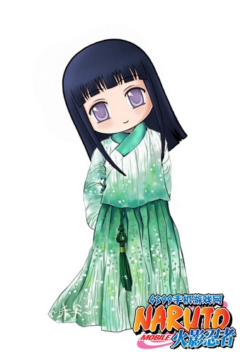 当火影中的人穿上汉服后——雏田大小姐萌瞎眼~