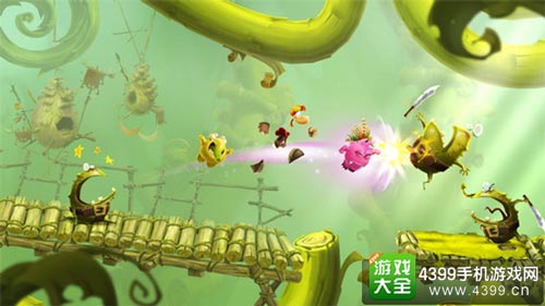 在魔幻森林开跑