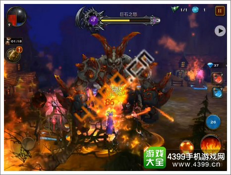 HND英雄永不灭第1-12关巨石之怒攻略