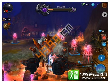 HND英雄永不灭第1-12关巨石之怒攻略
