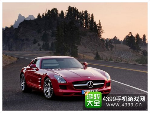 狂野飙车8奔驰SLS AMG实车