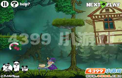 4399《熊猫逃生记之奇幻世界》畅游奇幻世界