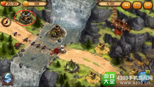 保卫部落3D第一章第三关攻略