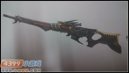 生死狙击玩家手绘—经典炎魔咆哮