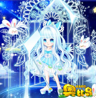 奥比岛奥比秀星空的水晶女孩