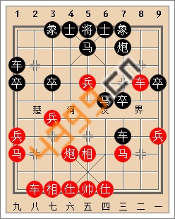 天天象棋开局实战解析中炮对屏风马