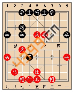 天天象棋开局实战解析中炮对屏风马