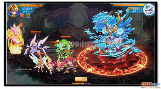 热血精灵派关关魔神进化第二关怎么打