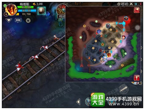 混沌与秩序之英雄战歌怎么看大地图