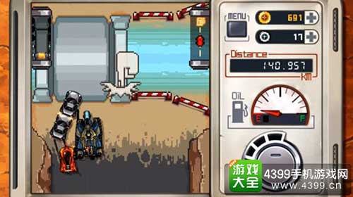 复古火箭飞车1