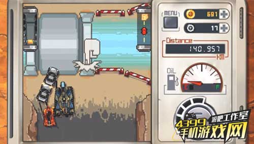 《复古火箭飞车》